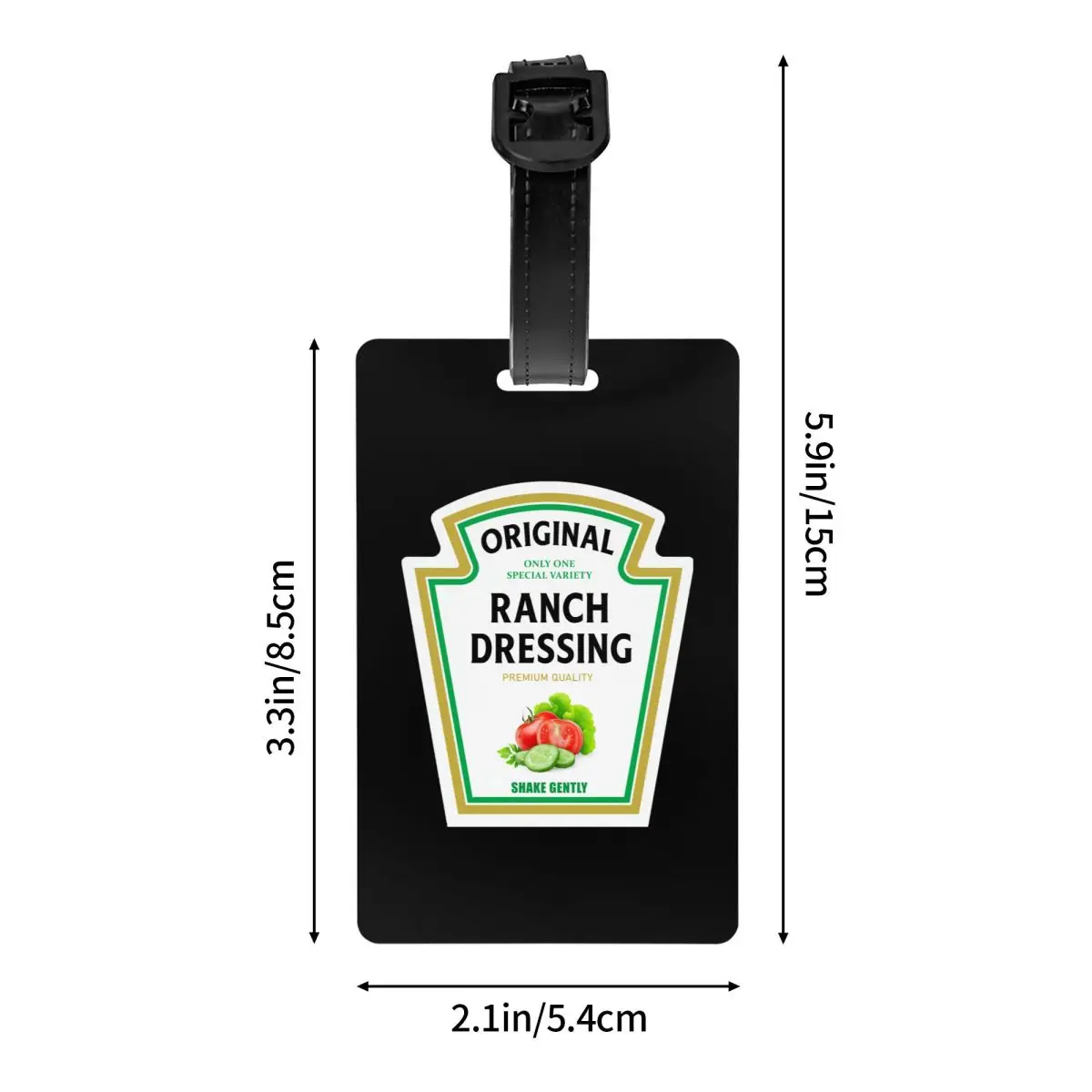 مزرعة خلع الملابس هالوين زي مطابقة الخردل كيتشب مايو علامة الأمتعة لحقائب السفر علامات الأمتعة غطاء الخصوصية معرف التسمية