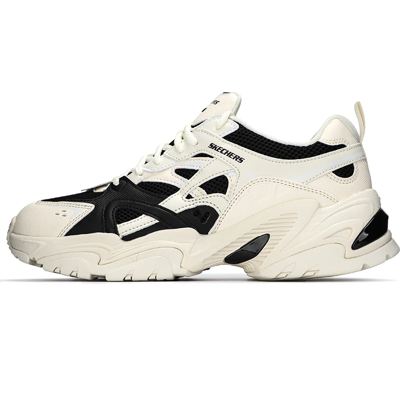 

Skechers Men's Shoes Second Generation Mecha Shoes Lightweight Sneakers Casual Shoes Thick-Soled Dad Shoes 237234-Ntbk