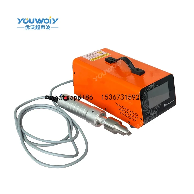 

Auto bumper portable ultrasonic piercing handheld welding machine gun olastic welder for Auto Radar Bracket