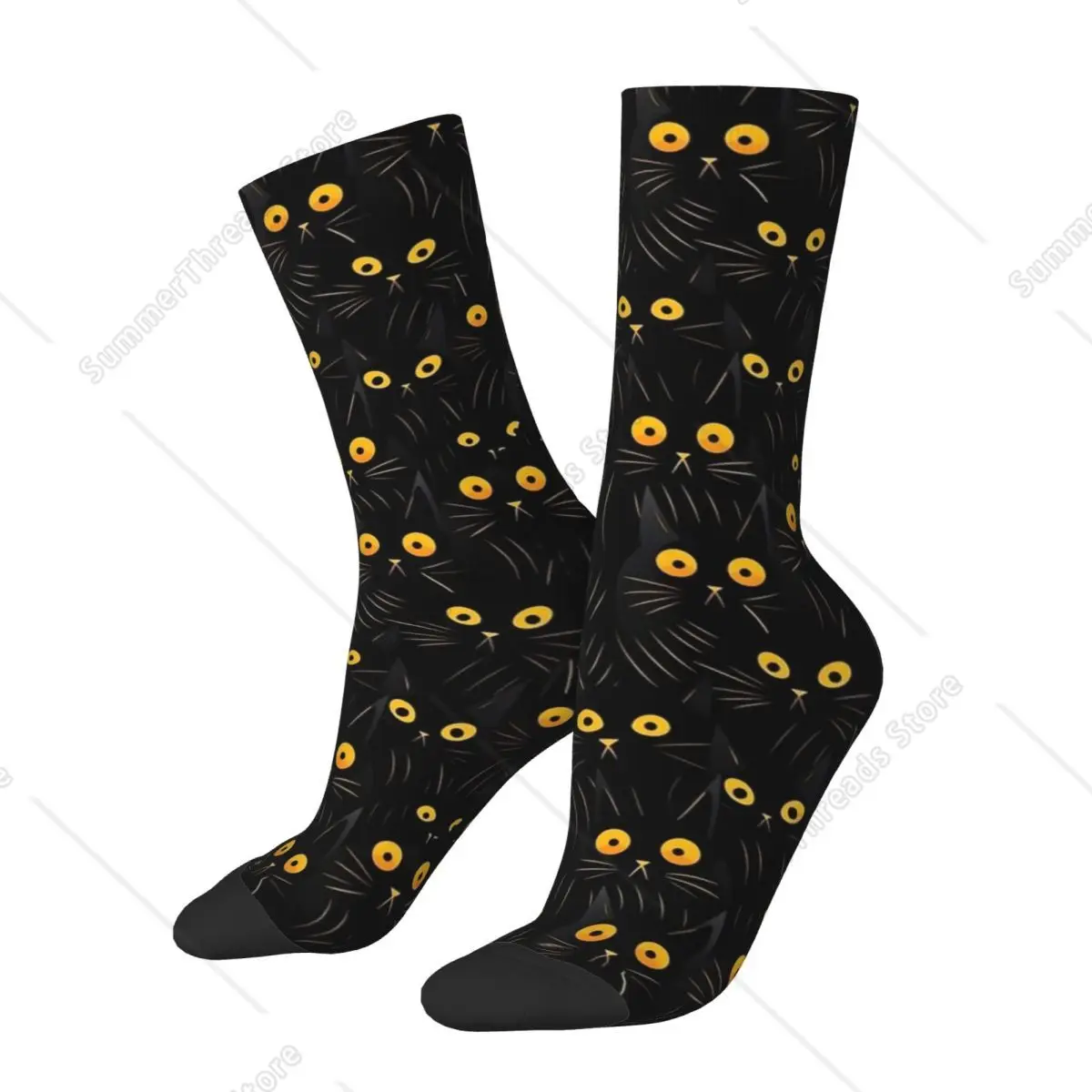 Halloween Stockings Couple Pink Skulls Socks Quality Modern Socks Spring Skateboard Anti Skid Graphic Socks Gift