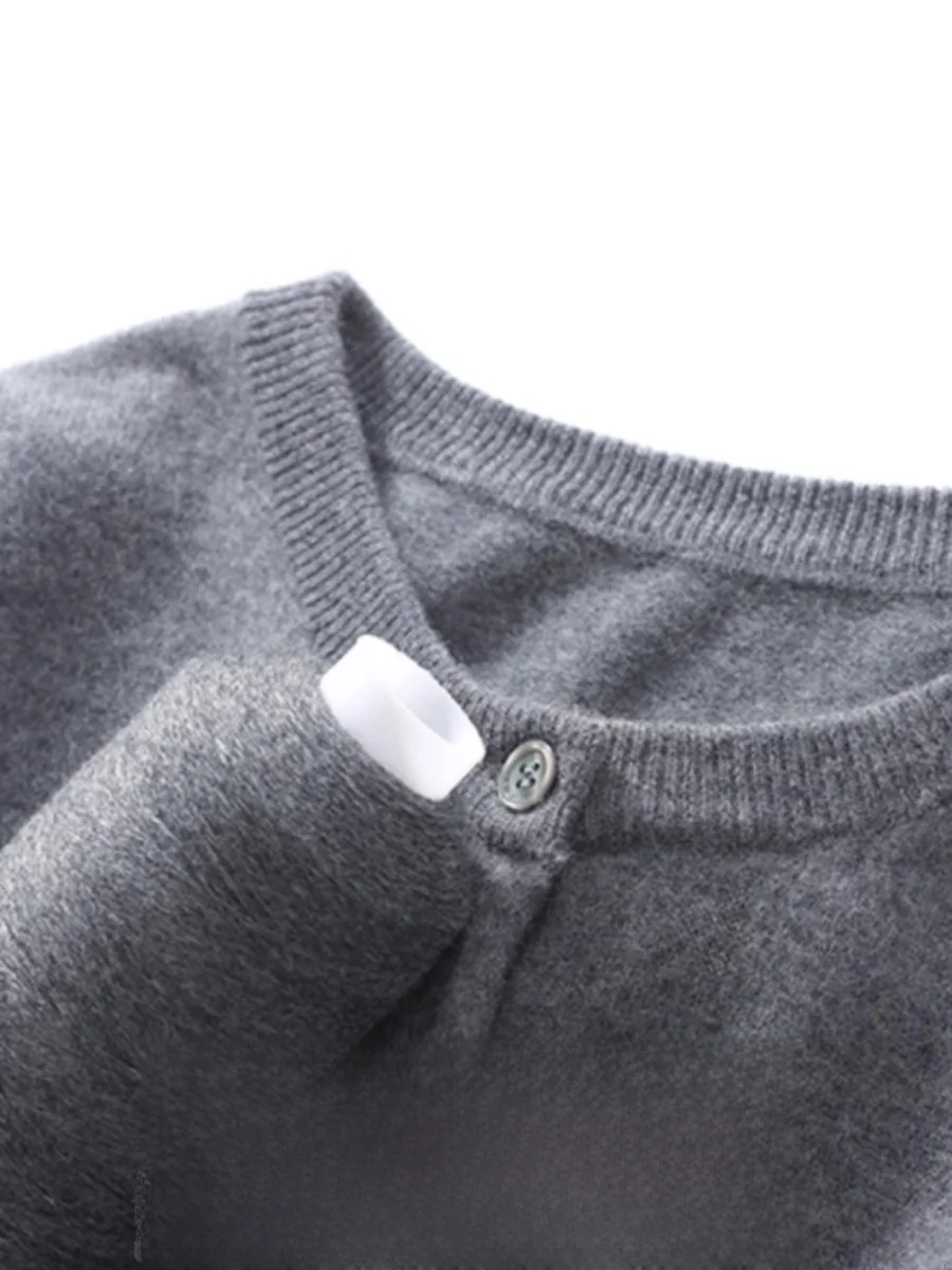 

Женский вязаный открытый кардиган Camere, свободный крой, круглый, осенняя верхняя одежда, свитер большого размера, свитер для поездок на работу, Pur...