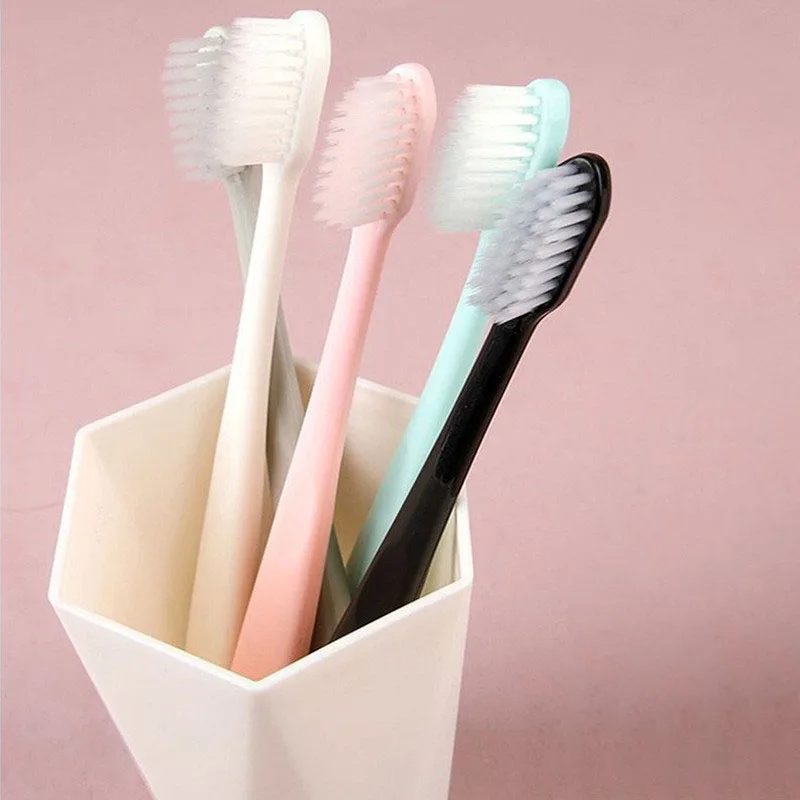 10pcs/set Adult Toothbrush Ultra Soft-bristled Toothbrush For Sensitive Gums Extra Toothbrushes Sensitive Teeth