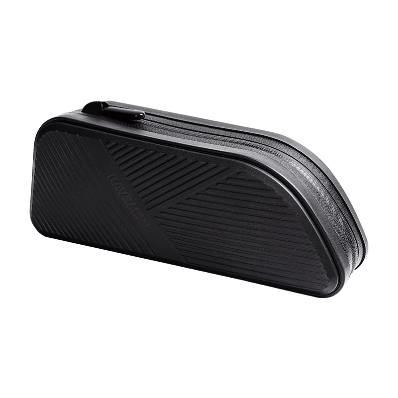 AliExpress RAVEMEN CB01 Bicycle Top Tube Bag IPX7 Waterproof Bike Front Frame Storage Bag Slim-Edge Design Triangle Fixed TPU Road Gravel