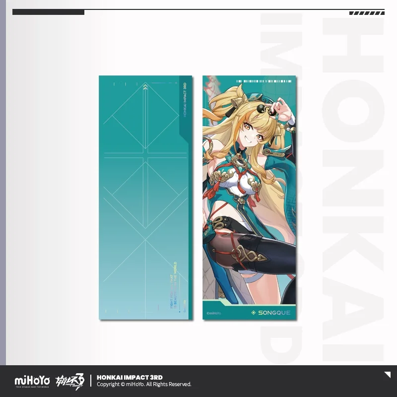 Sunsyea Honkai Impact 3rd Ⅱ Official Merch miHoYo Original Authentic Cards Senadina Coralie Helia Dreamseeker Songque