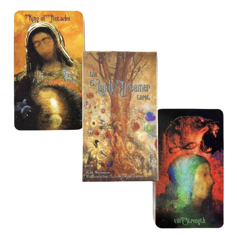 The Lonely Dreamer Tarot Cards Game Divination Deck English Versions Edition Oracle Board Playing Table Game For Party