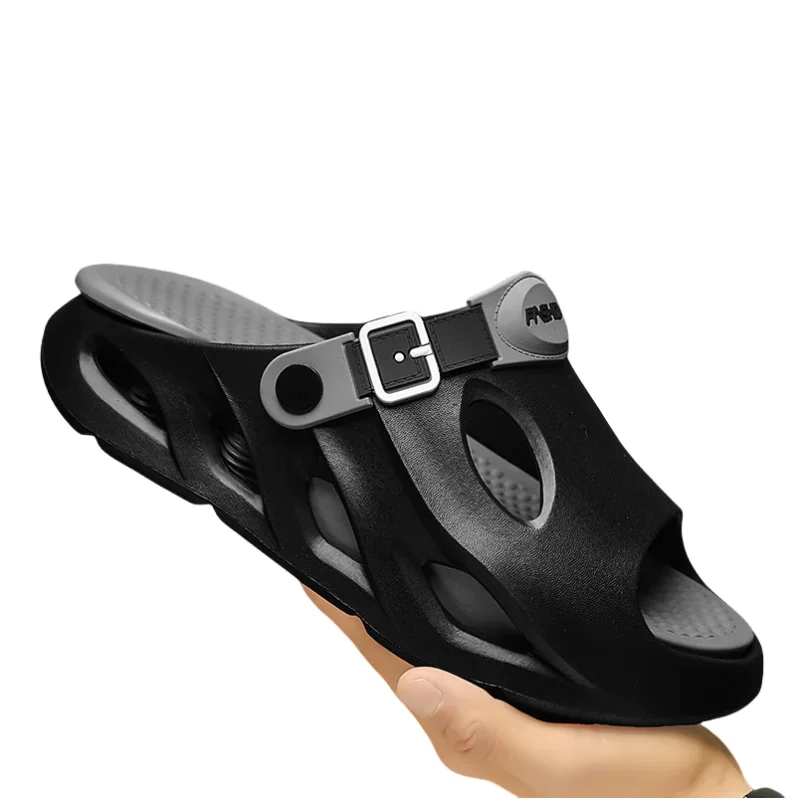

Fashion Men's Outdoor Sandals Slippers Beach Comfortable Soft Slides Clogs Men Casual Shoes Garden Water Shoes Men Beach Sandals