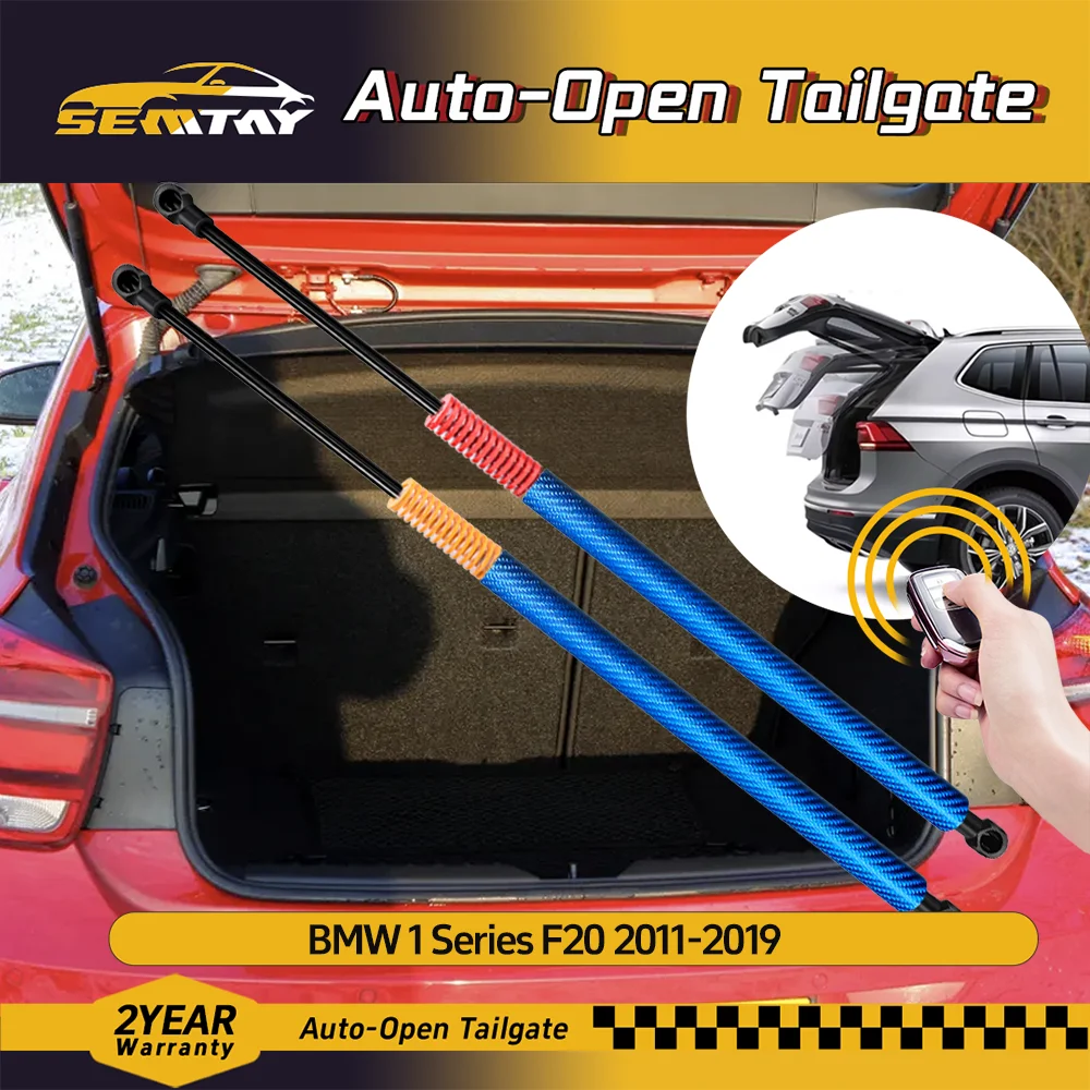 

SEMTAY автоматические подъемные стойки багажника с пружиной для BMW 1 серии F20 2011-2019, подъемные опоры багажника задней двери багажника