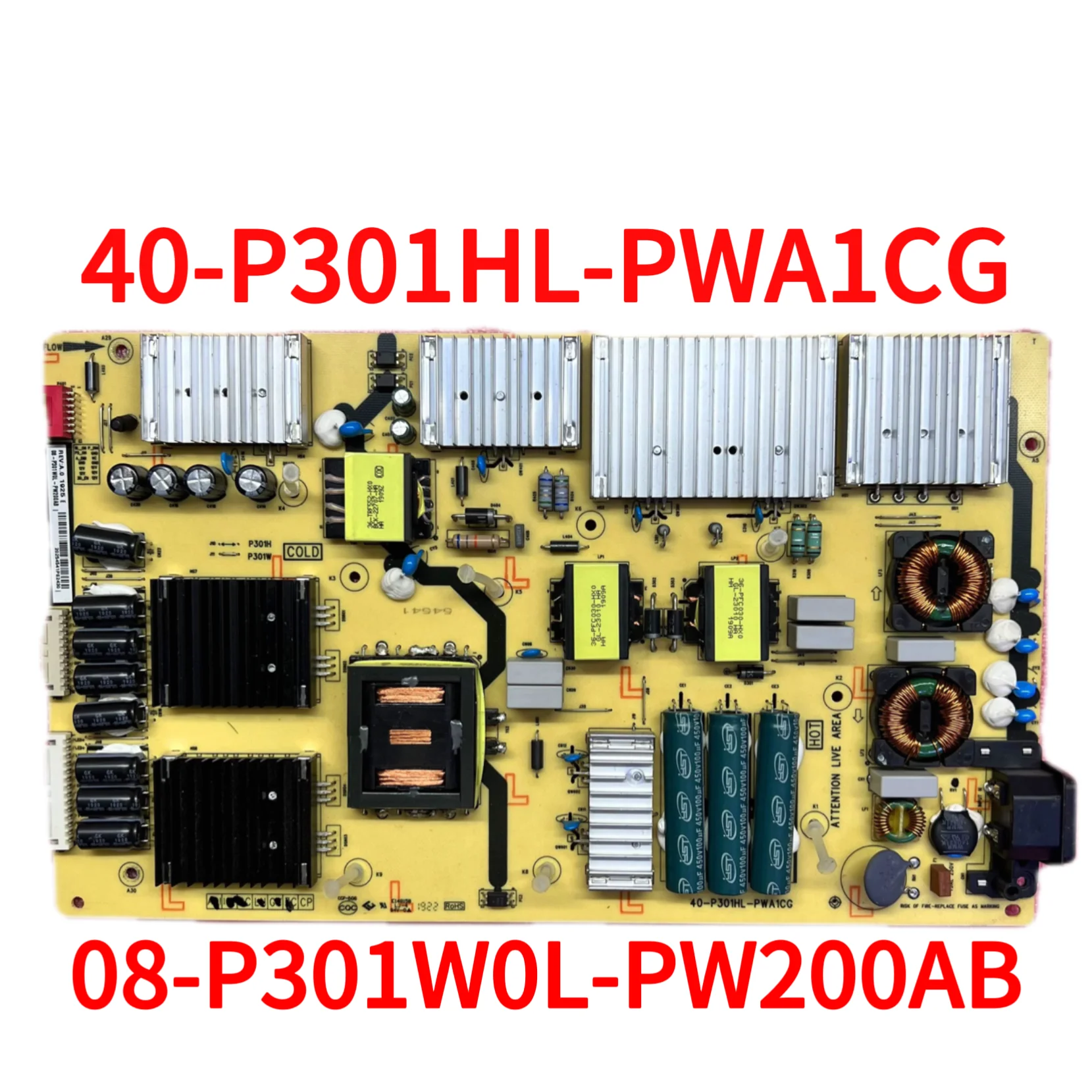 

good working for 65U6900C 65R625 power board 40-P301HL-PWA1CG 08-P301W0L-PW200AB