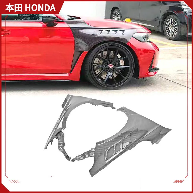 

For Honda New Type R FL5 Carbon Fiber Modification EPA Front Fender Cut-out Front Sand Board Auto Parts Body Kit