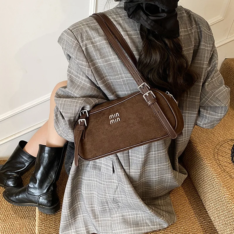 

2025 Matte Vintage Crossbody Bag, Women's Trendy Shoulder Purse, Versatile Day to Night Tote, Casual Sling Bag, Minimalist