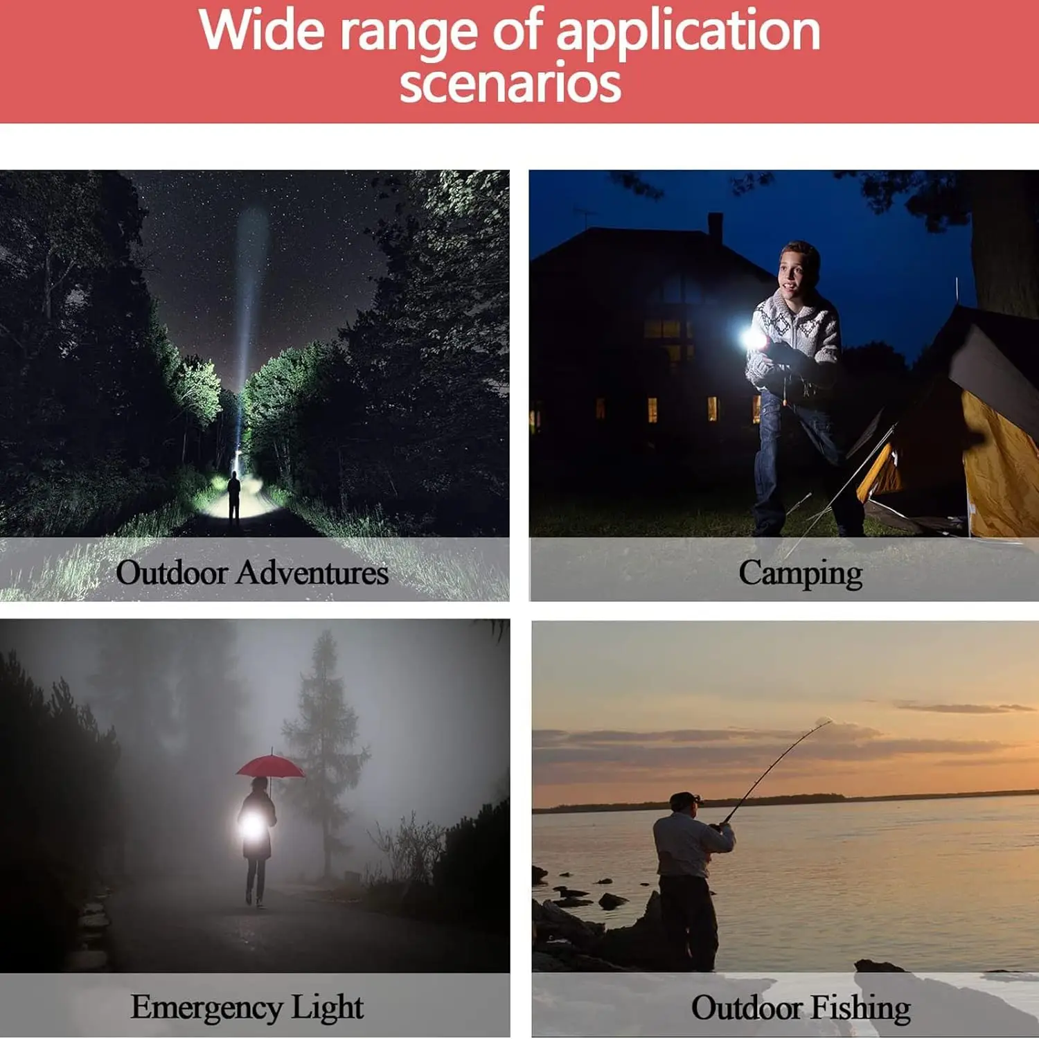 Lámpara Horizontal de 4200LM y 40W para Milwaukee, herramienta eléctrica de batería de iones de litio de 18V, luz de emergencia con puerto USB