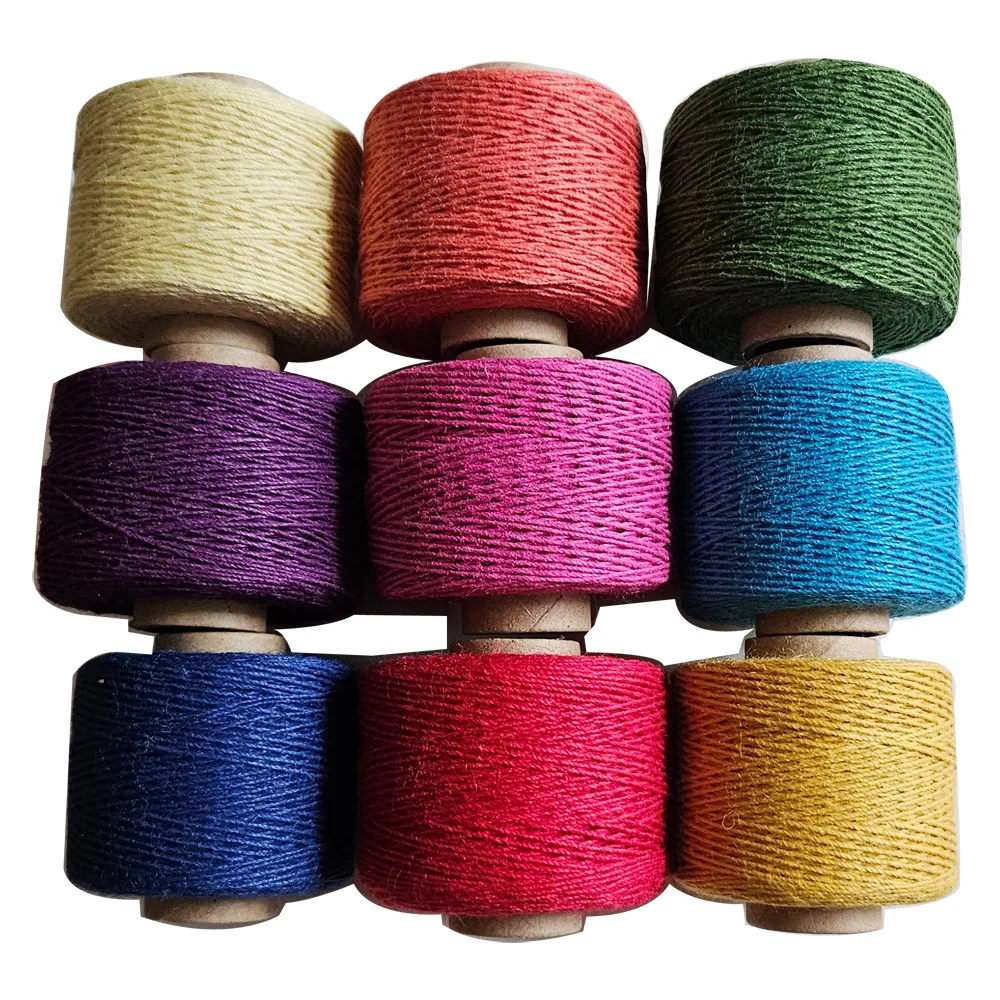 

100% Linen threads 120m/roll twine cords for sewing handmade accessory DIY