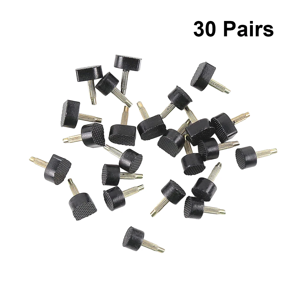

1 Set 30 Pairs High Heel Tips Replacement Caps Anti-Slip Tpu Shoe Spike Replacement Mute Walking Comfortable Round U Shaped