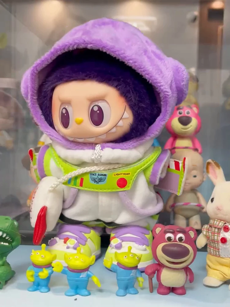 

Оригинальная 7 см Labubu Aronitting Par одежда игрушка S Buzz Lighear кукла одежда Sle ex коллекционные игрушки