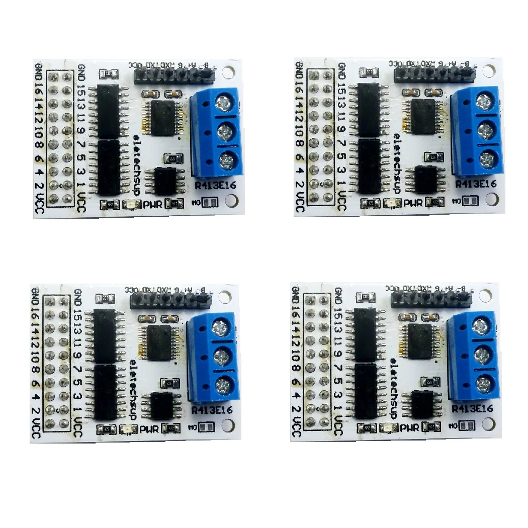 

4 Pcs 16 CH Multifunction RS485 RS232(TTL) PLC Modbus Rtu Module IO Control Switch Module