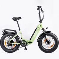 MYATU M-X230 Electric Bike, 250W Motor, 36V 25Ah Battery, 20*4.0 Inch CST Tire, 25km/h Max Speed,Disc Brake, LCD Display