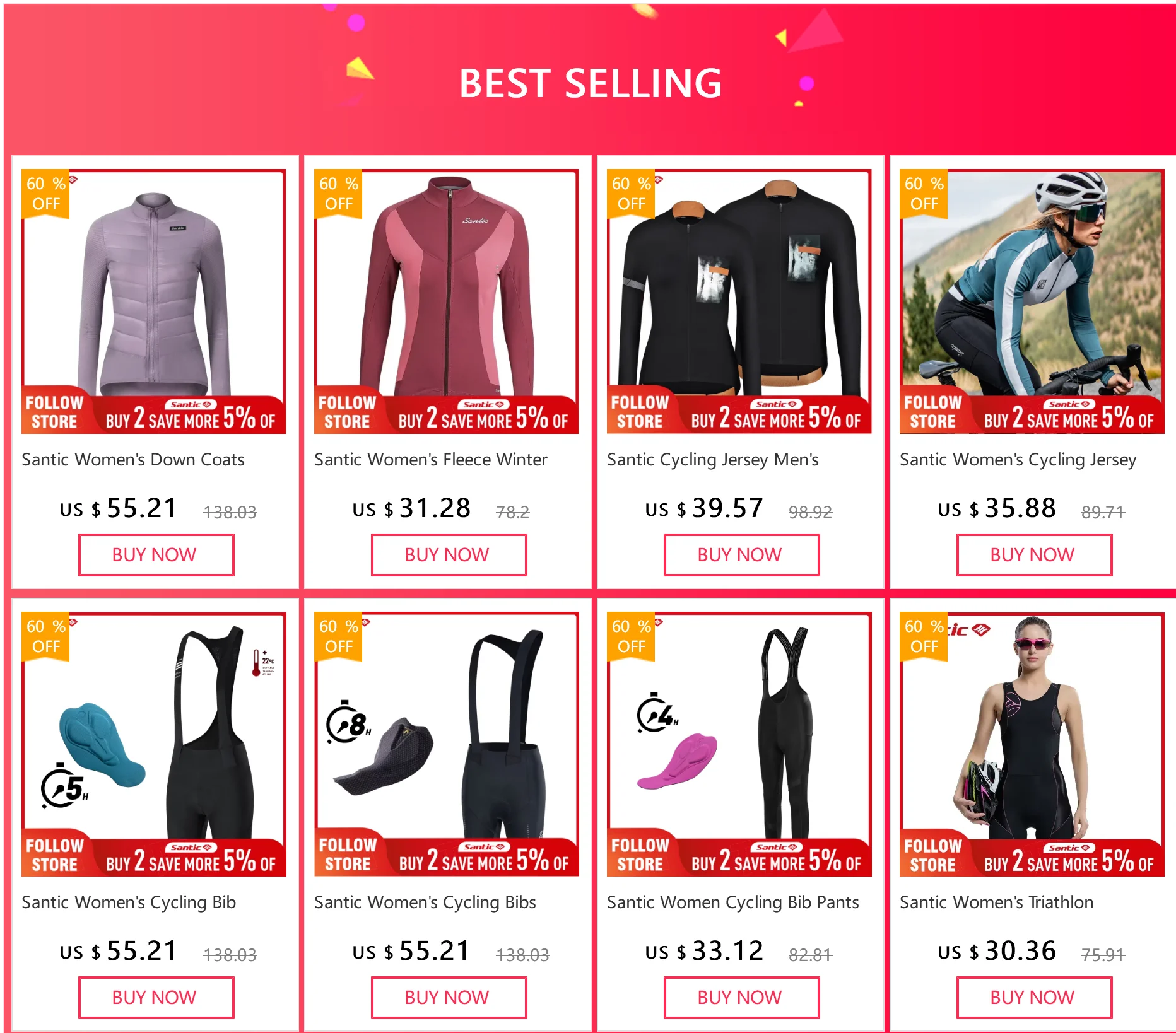 Santic Damen Radfahren Lange Hosen Frühling Sommer Gepolsterte MTB Straßenreiten Radfahren Strumpfhosen Outdoor Reflektierende Fahrrad Sport Hosen – Detail 1