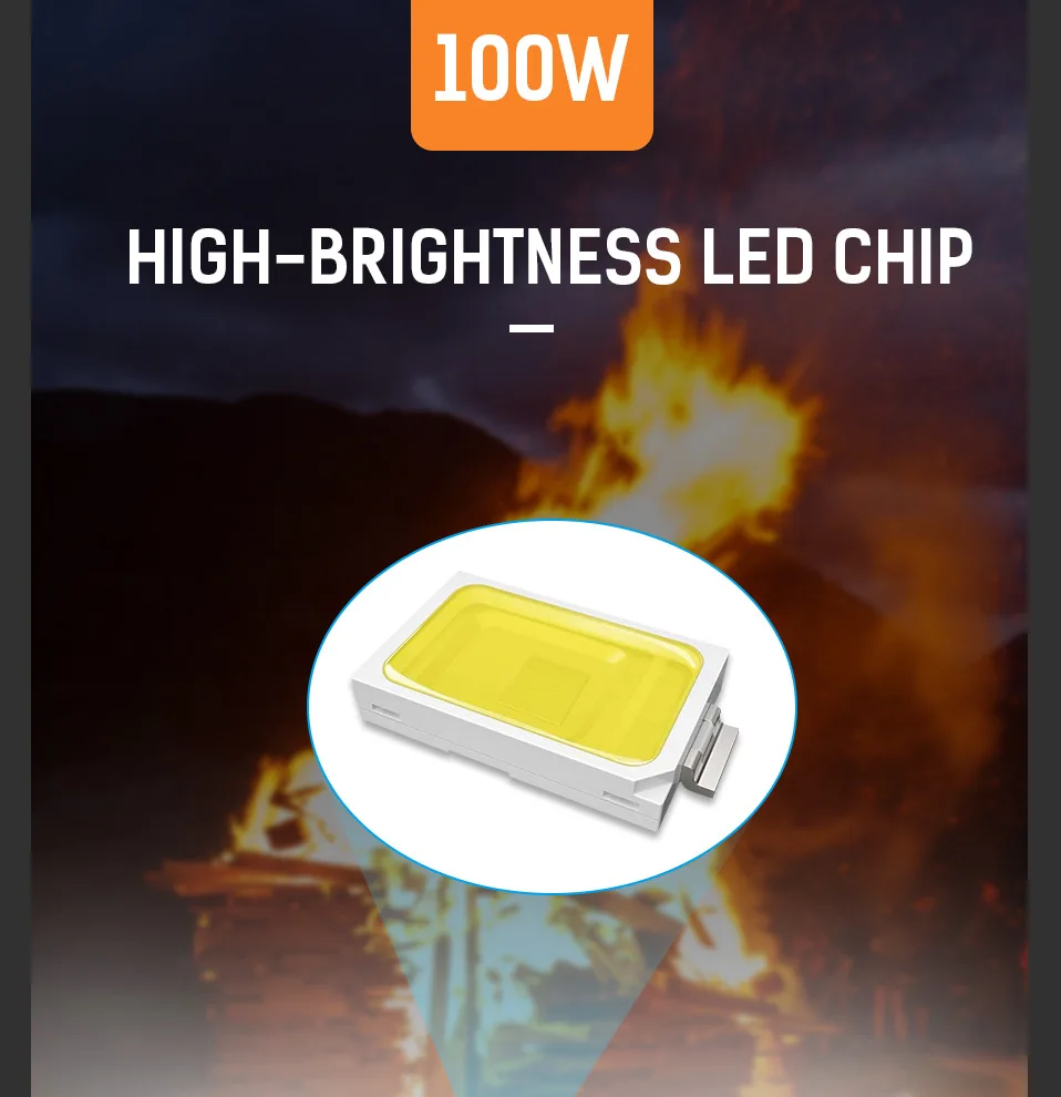 DC12V Led Flood Light 50W 100W Outdoor Floodlight Spotlight IP66 Waterproof Emergency Light Reflector Portable 12 Volt Led Light