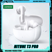 UGREEN Choice HiTune T3 Pro Bluetooth Wireless in-Ear ANC Earphones TWS Headset Active Noise Cancellation Mics Phone Earbuds