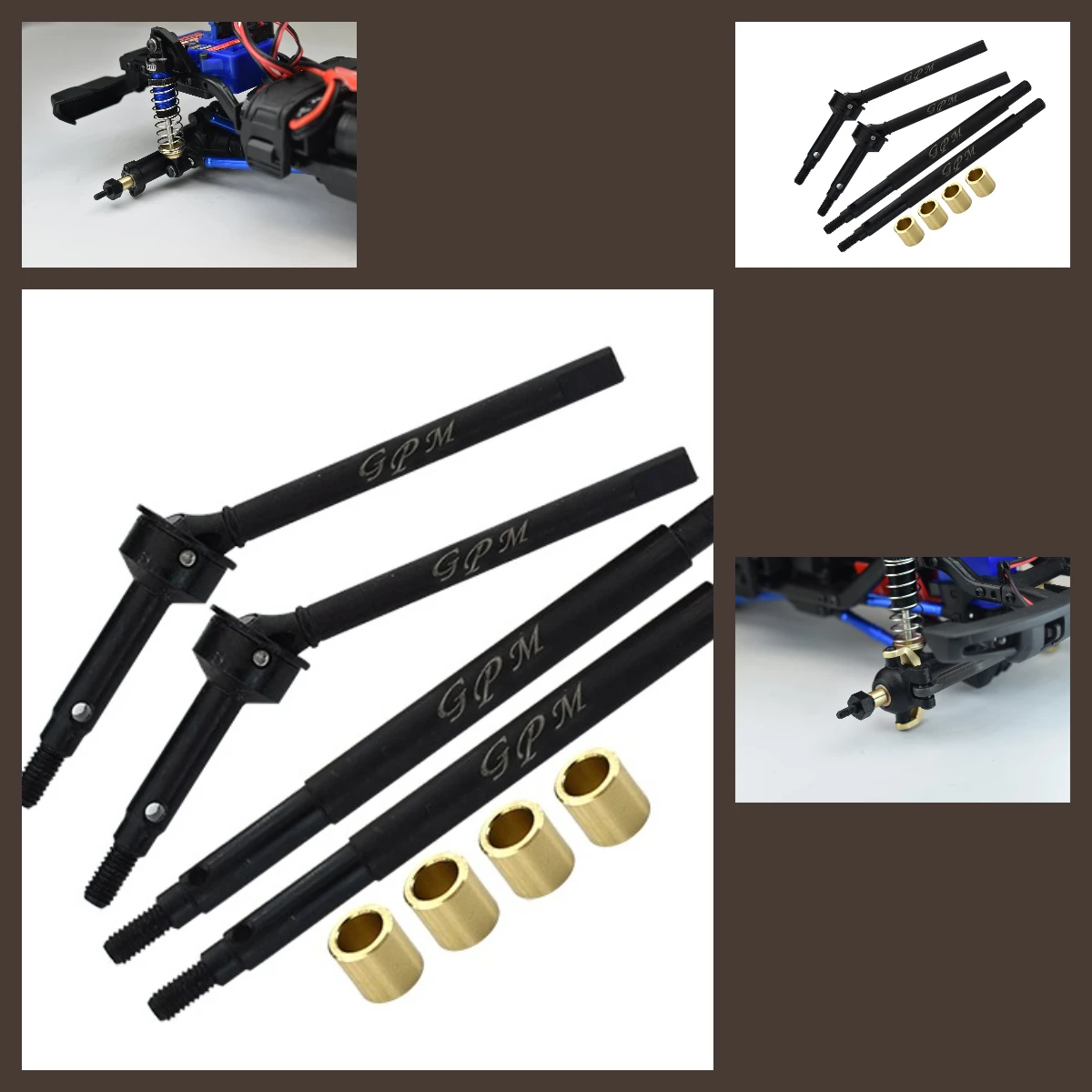 

GPMTRX-4M Ford Bronco 97074-1 для среднеуглеродистой стали, комплект валов передней оси CVD и (+5 мм)