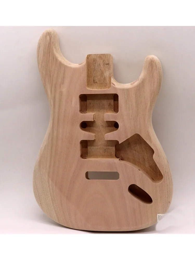 Electric guitar body DIY guitar body professional ST one piece peach blossom core guitar barrel accessories