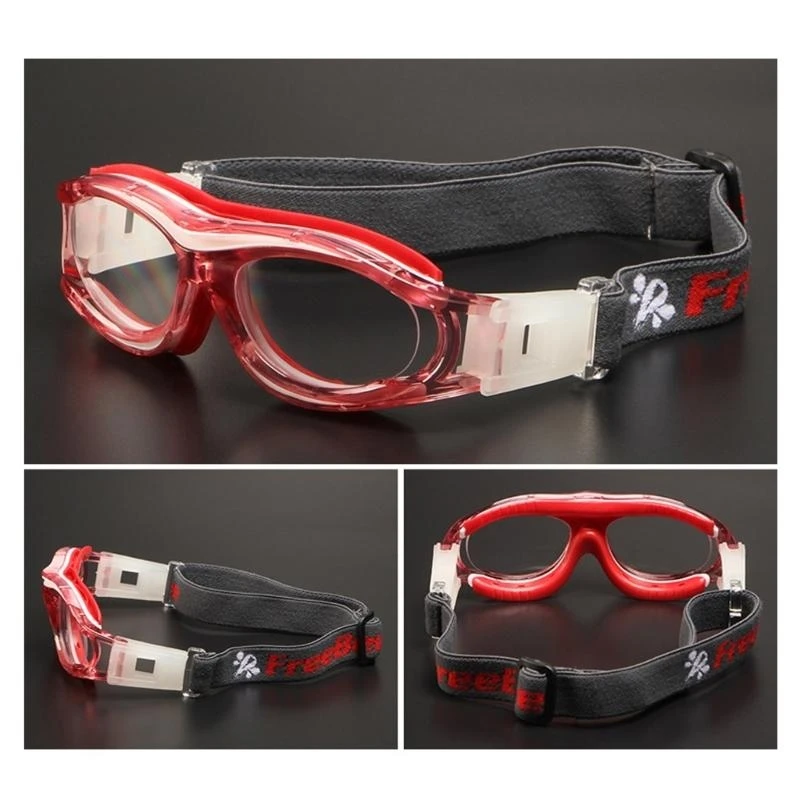 G7NF الأطفال نظارات كرة القدم الرياضية نظارات سلامة الأطفال نظارات كرة السلة في سن المراهقة نظارات كرة السلة