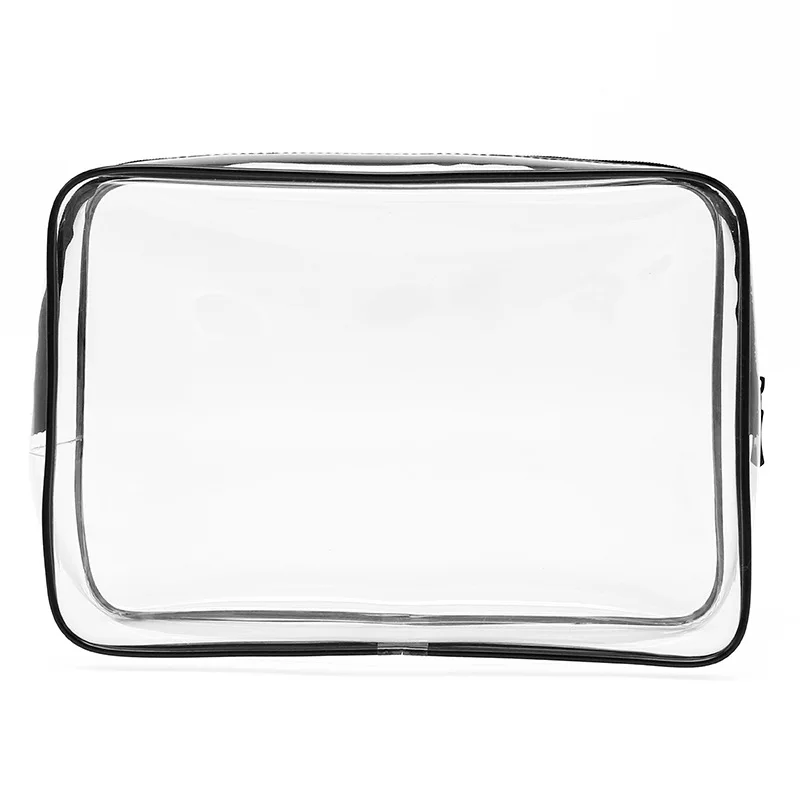 New Cosmetic Bag Large-capacity Simple Portable Wash Bag Dry and Wet Separation Travel Storage Bag Transparent Waterproof