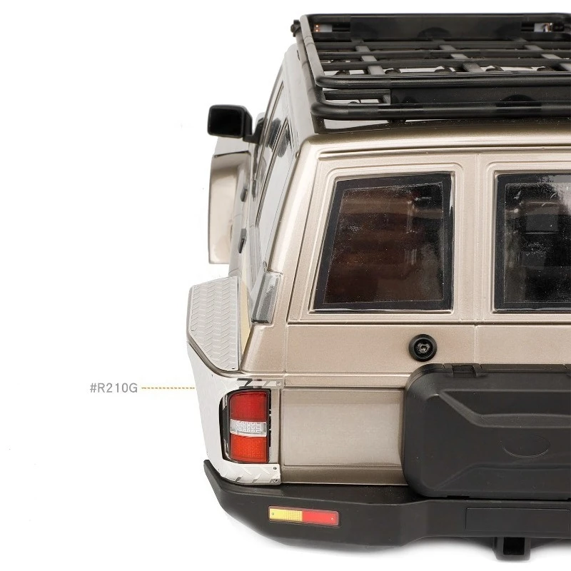 1 ชิ้นโลหะแผ่นลื่นชิ้นส่วนตกแต่งสําหรับ 1/10 RC Crawler รถ Traxxas YK4107 อุปกรณ์เสริม