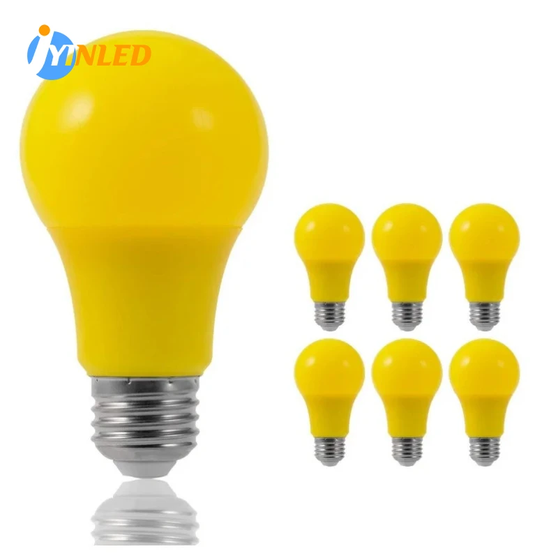 Ampoule LED à économie d'énergie, lumière de scène, couleur jaune, offre spéciale