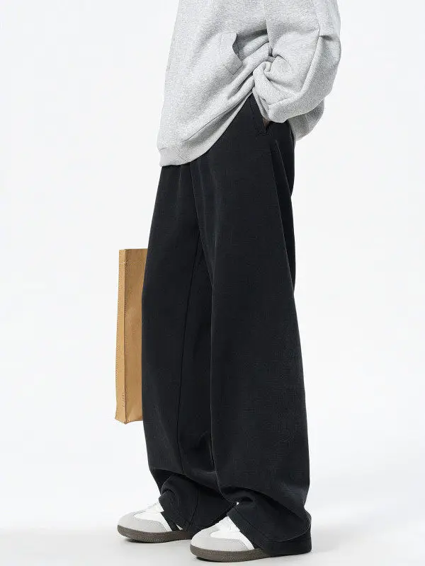 

Мужские свободные брюки TANGZ Studio с широкими штанинами, повседневные, из хлопка, винтажные, в американском стиле, зимние, модные, свободного кроя