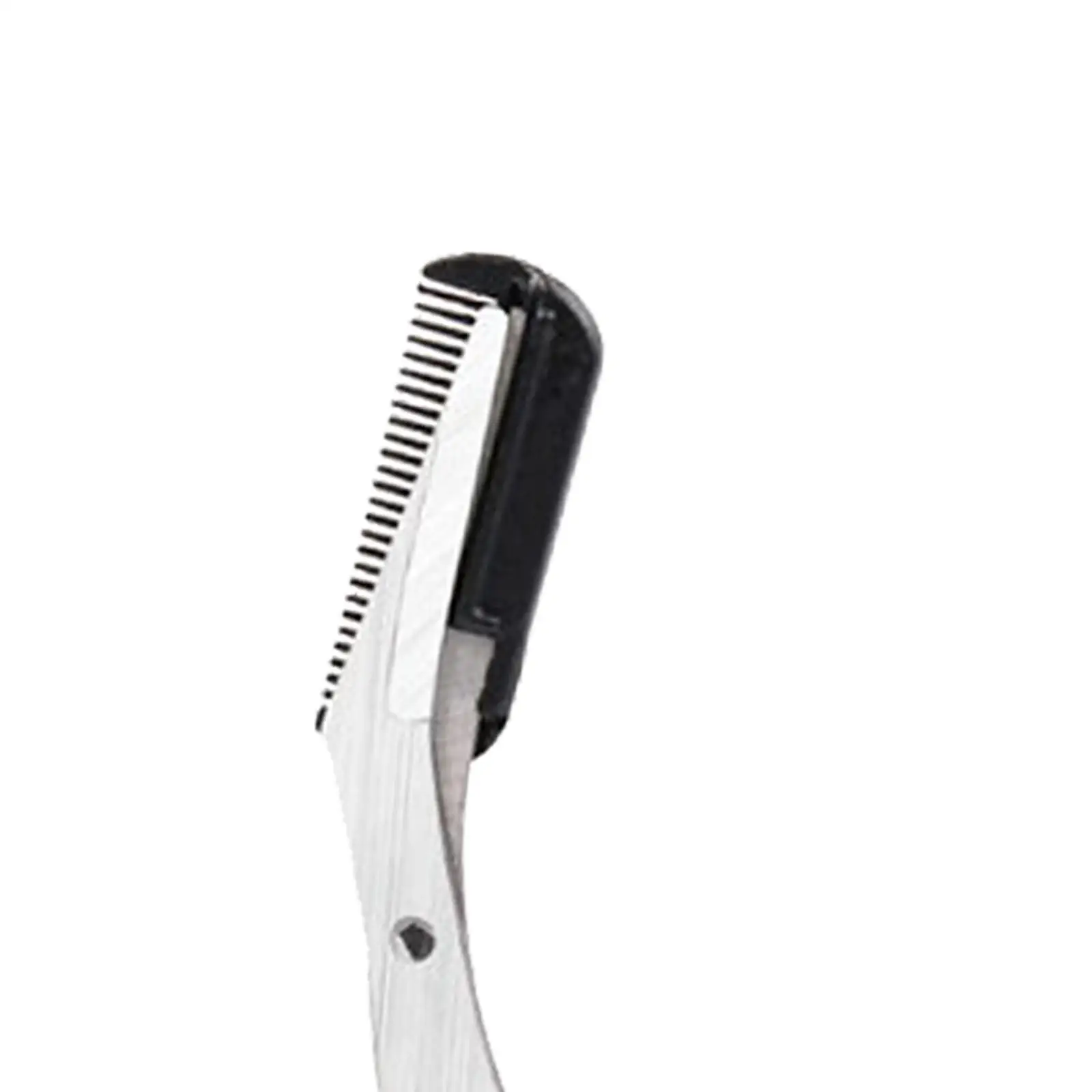 Portable Eyebrow Shaver Scissors with Comb Eyelash Tool Unisex Auxiliary