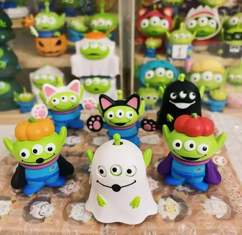 

Новинка в наличии: Трехглазая фигурка-призрак на Хэллоуин в стиле Blind Box, настольное украшение, праздничный подарок-сюрприз