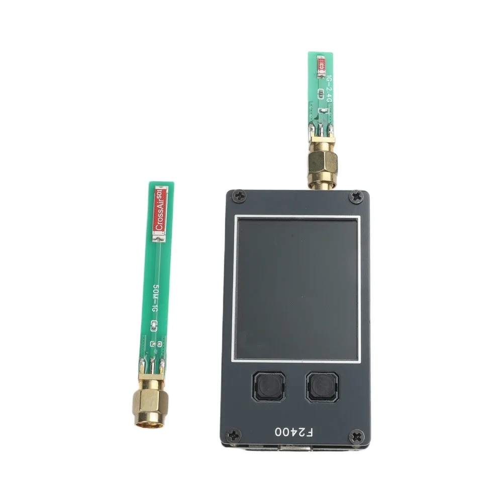 Wireless Signal Frequency Tester for Mobile Communication and WIFI with High Sensitivity and LCD Screen Powered by for Type C