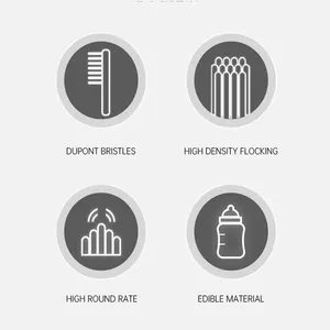 4 Buah Kepala Sikat Gigi Elektrik Bulu Dupont Memutihkan Gigi / Pembersihan Harian / Pembersihan Presisi / Perawatan Lembut Fungsi Gigi untuk Oral B 10 kepala sikat gigi penjualan terbaik - №