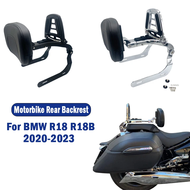 For BMW R18 R 18 2020-2022 R18 Classic Motorcycle Sissy Bar Back Passenger Back Rear Rack Iuggage Rack Backrest Accessories