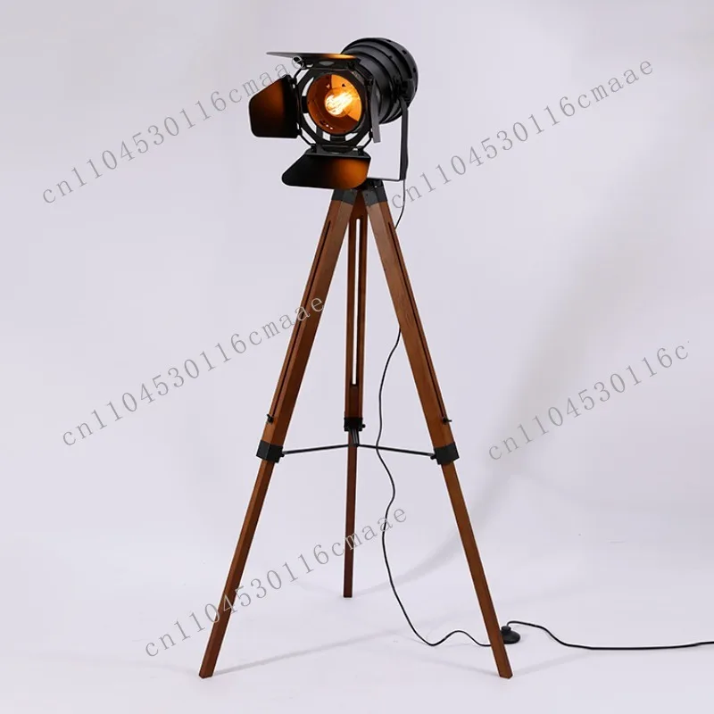

NEW Industrial Style Solid Wood Remote Control Creative Lighting Fixtures, High-end Living Room