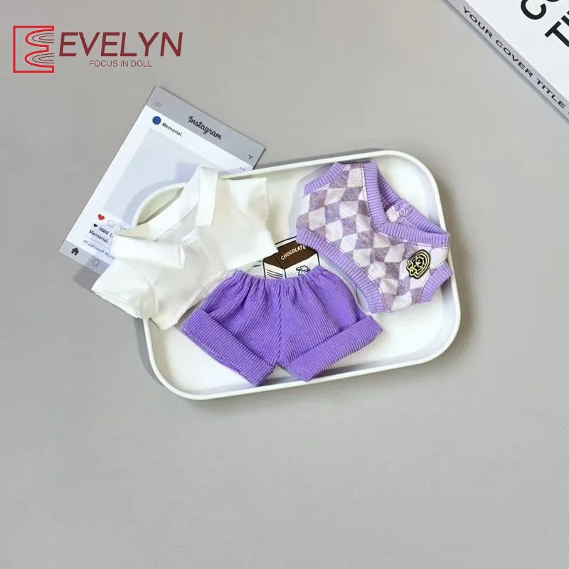 Evelyn Love and Deepspace 2025 nouveaux vêtements de poupée à la mode tricoté gilet tenue 20 cm poupée jeu de travestissement Qi Yu vêtements cadeau
