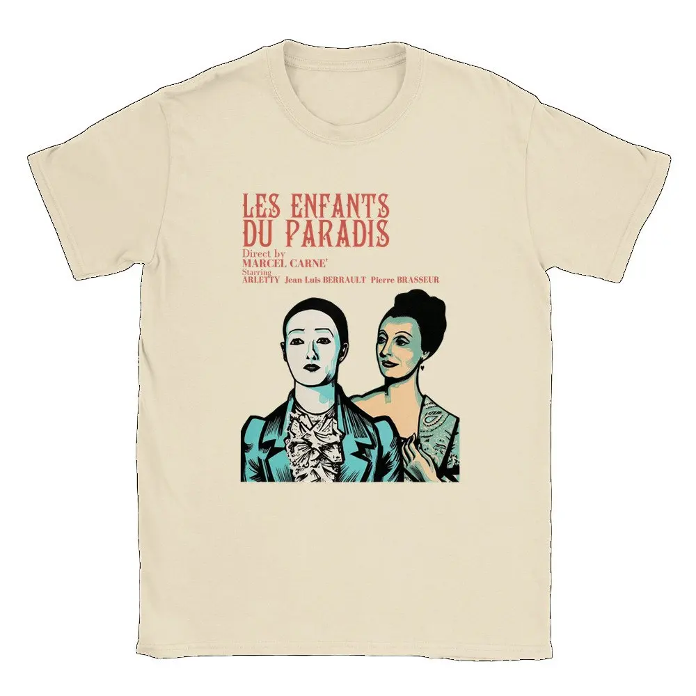 Les Enfants du Paradis Vintage T Shirt Classic French Cinema Tribute Old Movie Style