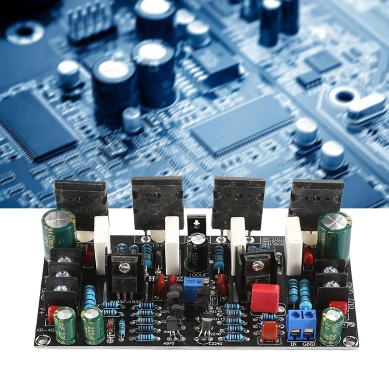 200W Mono Amplifier Board A1943 C5200 Module Rear Power Amplifier Board for Speaker Subwoofer