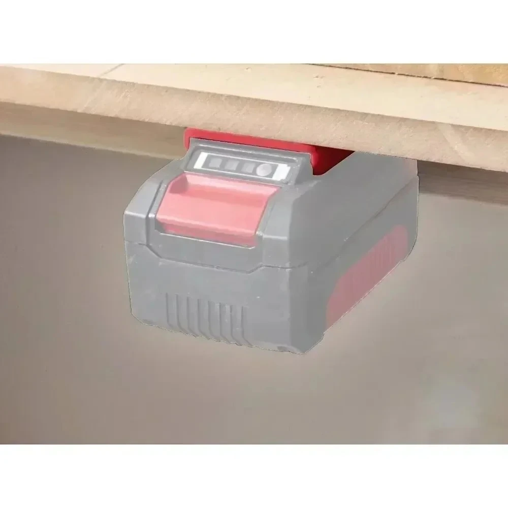 Einhell Power XChange OZITO 배터리 랙, 리튬 이온 벽 도크 거치대 스탠드, 배터리 홀드, 배터리 없음, 3/5 개