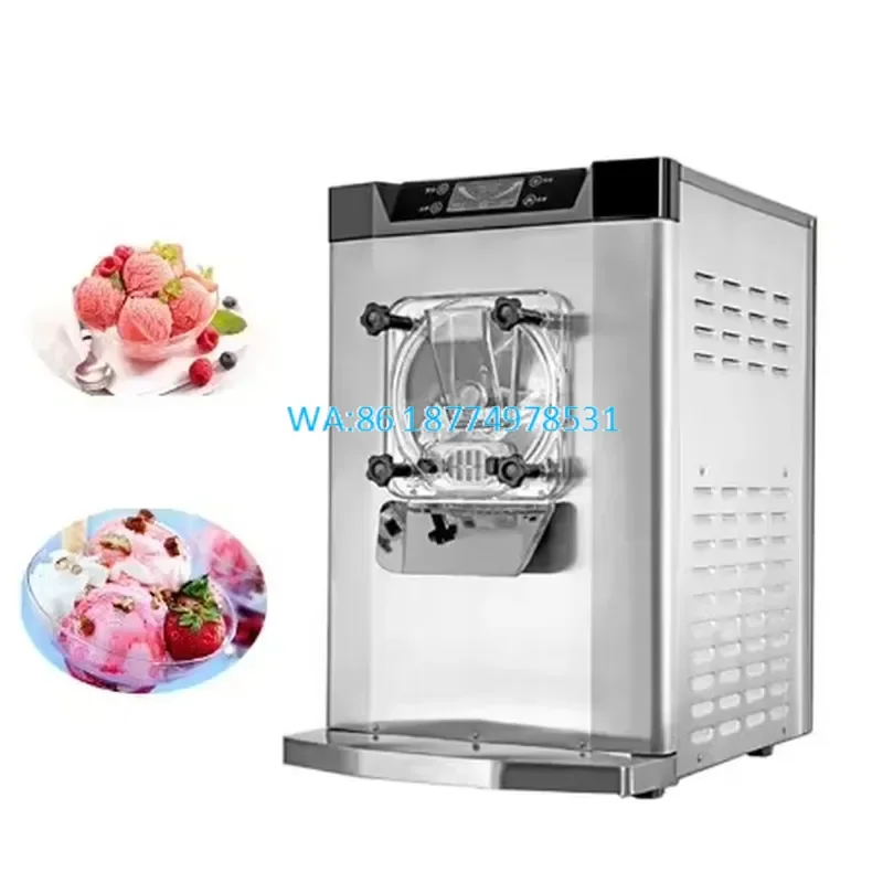 Wmwmnu for High Quality Table Top Italian Gelato Hard Ice Cream Maker Batch Freezer