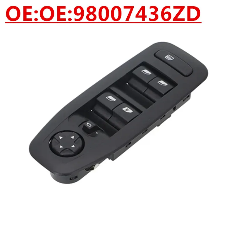 

New OE:98007436ZD Suitable For 2006-2013 Peugeot Citroen Glass Lifter Main Switch Power Window Switch