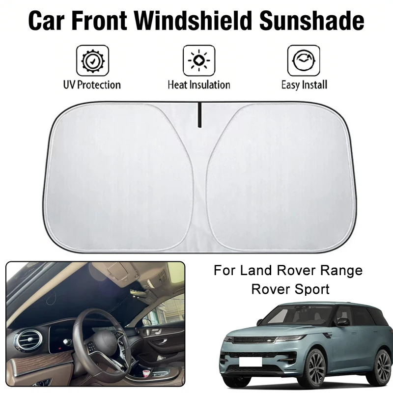 

Car Front Windshield Sunshade Cover For Land Rover Range Rover Sport UV Block Heat Insulation Auto Interior Sun Protection