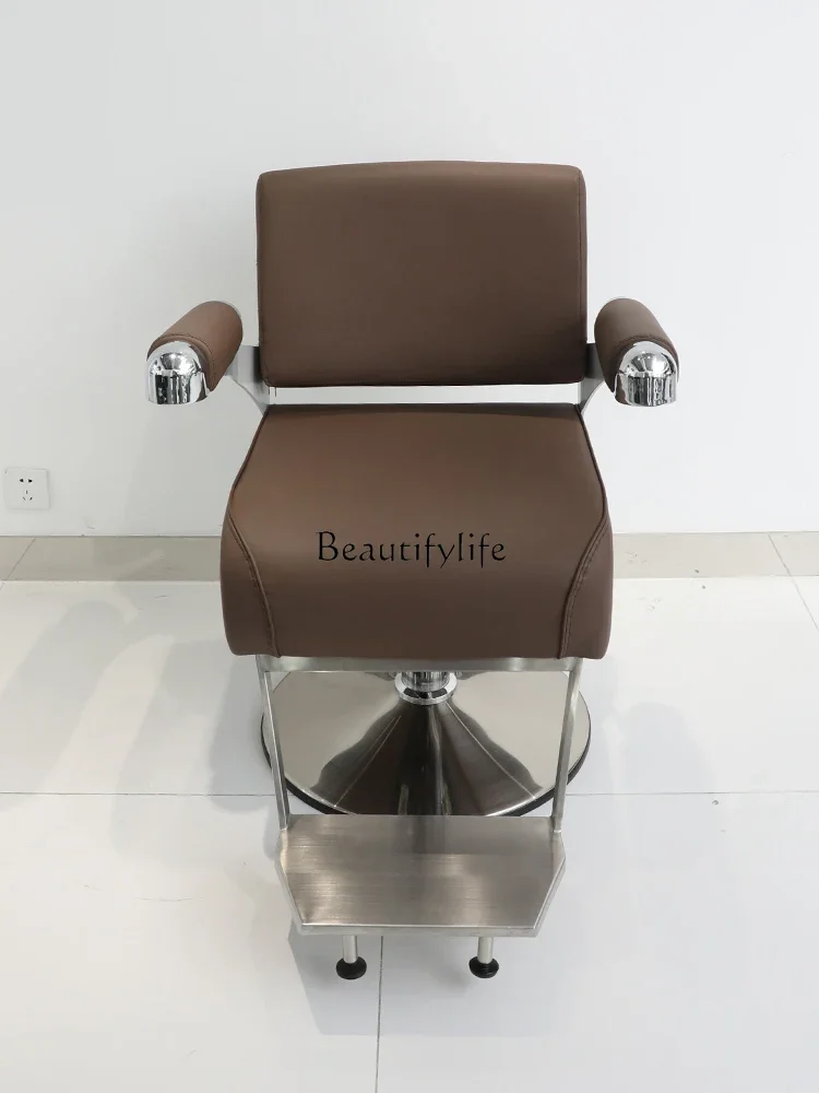 Barber Shop Put down High-End Hair Cutting and Perming Chair for Hair Salon Hairdressing Stool