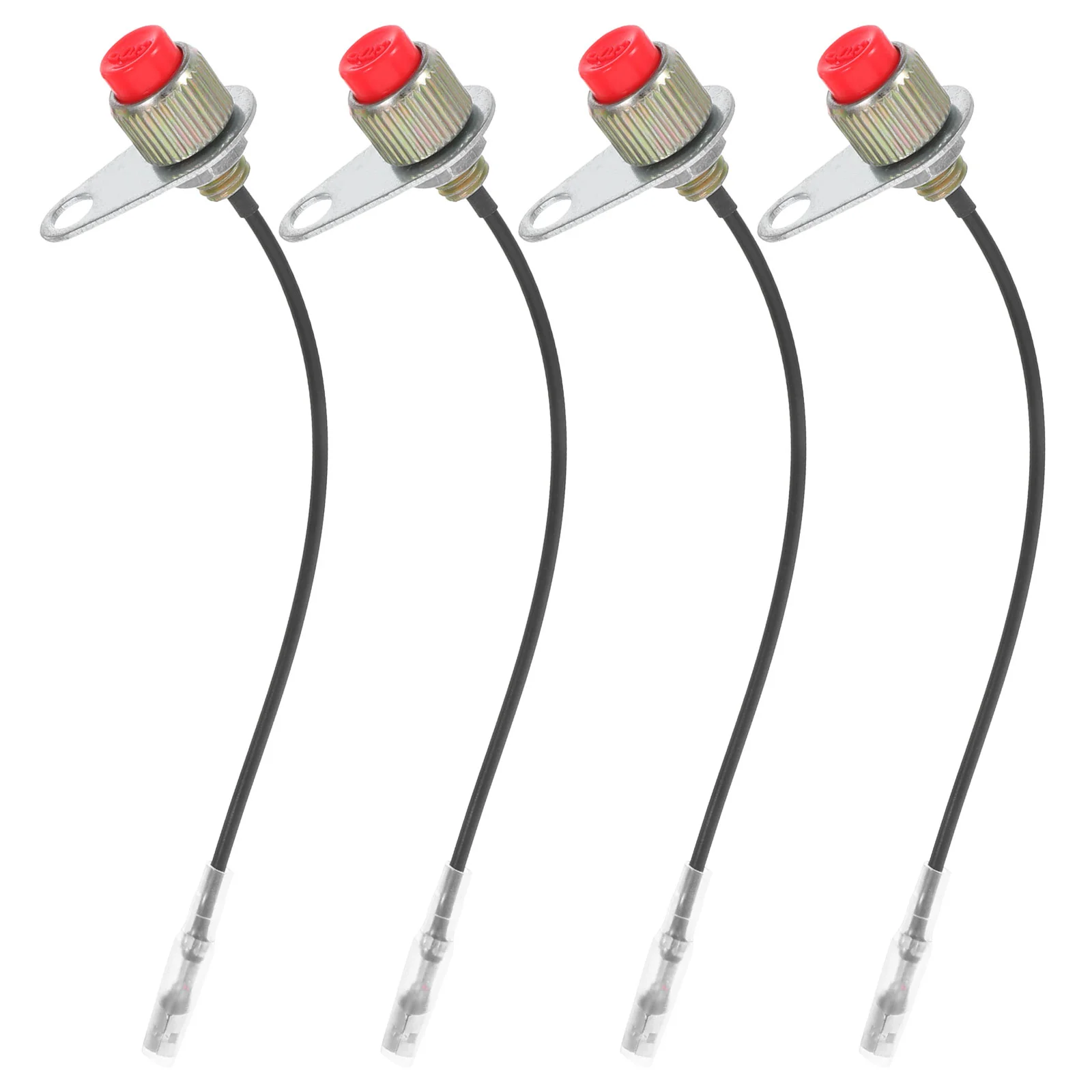 

4 Pcs GX35 140 Ignition Parts Garden Control Replacement On Off Trimming Control Protective On Off Stop Power for Trimmer