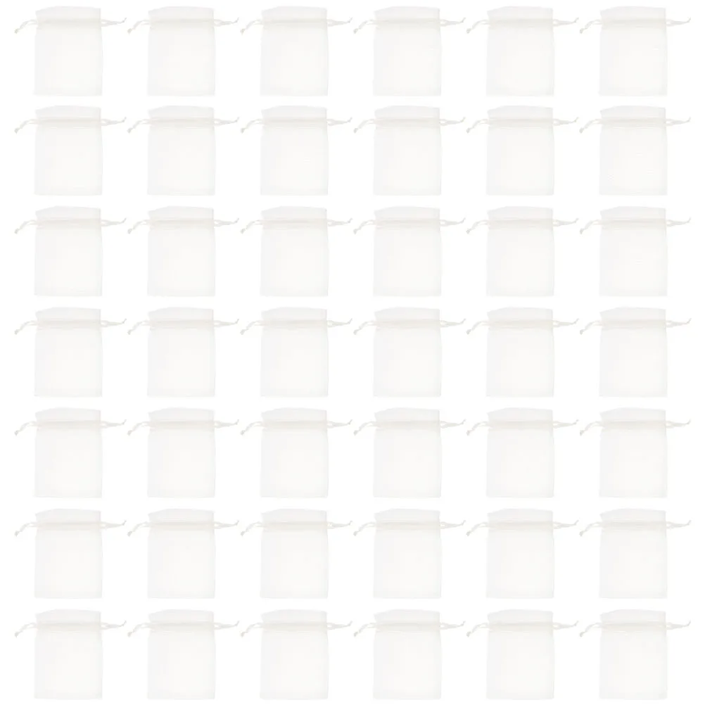 

100 шт., сетчатые подарочные пакеты на шнурке, маленькие сумки для ювелирных изделий, сумки для вечеринок, органайзер для хранения конфет с луной и звездой, сумка для хранения ювелирных изделий