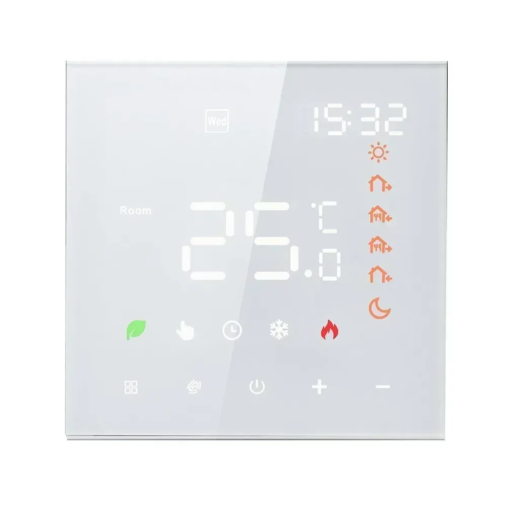 

WiFi Smart Thermostat LCD Display Touch Screen Temperature Remote Controller Home Improvement Hardware Parts For Home