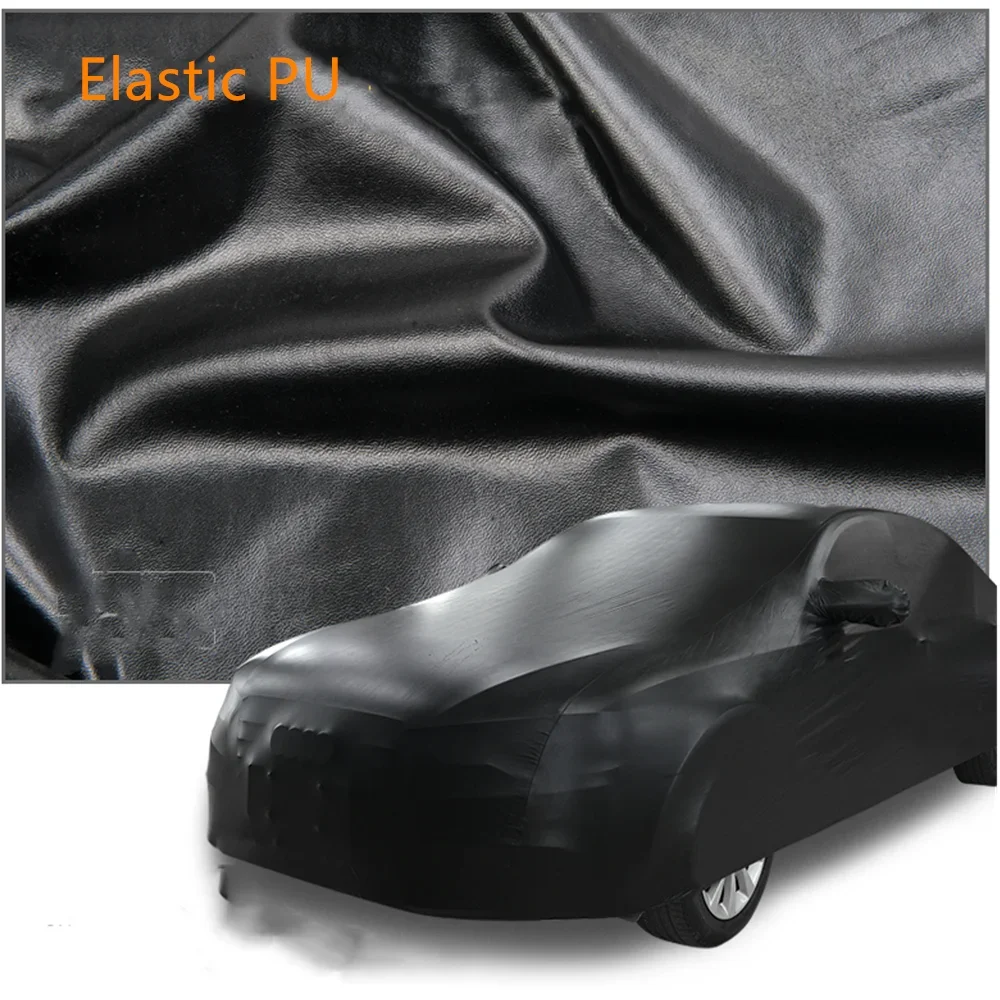 Professional Customized Outdoor PU Stretch Car Cover  Waterproof UV Resistant 