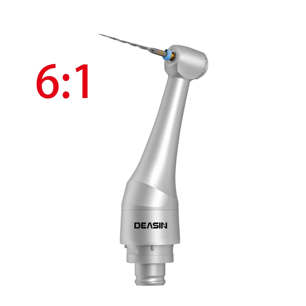 

6:1 Super Mini Contra Angle Head for Endo Motor De ntal Reciprocating Endomotor Head Endodontics Compatible With Woodpecker