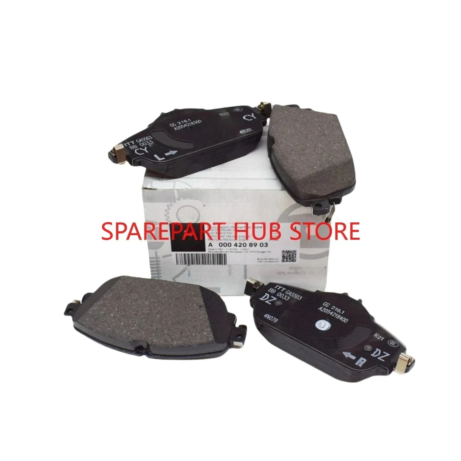 

OEM A0004208903 A0004208700 Front Brake Pads For Mercedes-Benz W205 W238 W213 C/ E- CLASS C200 C220 E180 E200 E220 E300 E350